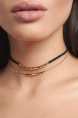 Choker Double Gold foto