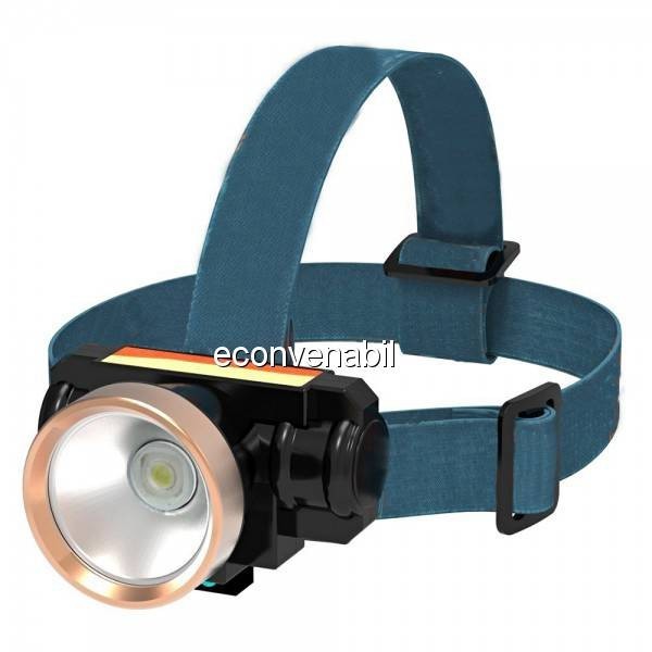 Lanterna Frontala LED 5W cu Acumulator 220V TD805 foto mare Lanterna Frontala LED 5W cu Acumulator 220V TD805 foto mare