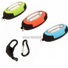 Lanterna Stop de bicicleta cu COB LED Rosu 1W cu Baterii CH5658 foto