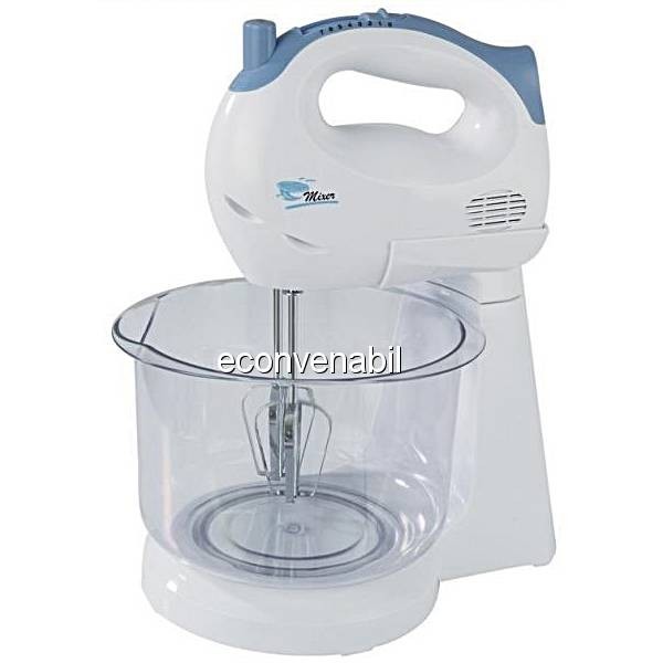 Mixer electric cu bol 250W 7 viteze Sanusy SN4206 foto mare Mixer electric cu bol 250W 7 viteze Sanusy SN4206 foto mare