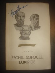 LIVIU RUSU - ESCHIL, SOFOCLE, EURIPIDE foto