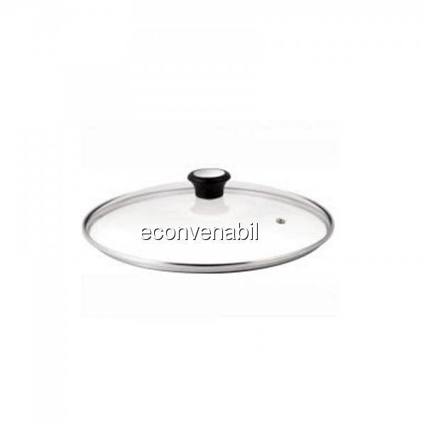 Capac din sticla termorezistenta 28cm Sapir SP1200AL28 foto mare Capac din sticla termorezistenta 28cm Sapir SP1200AL28 foto mare
