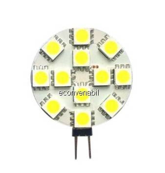 Bec cu LED-uri Bulb 12 LED tip SMD G4 2W Lumina Calda foto mare Bec cu LED-uri Bulb 12 LED tip SMD G4 2W Lumina Calda foto mare