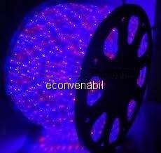 Furtun Luminos cu Banda 4000 LEDuri SMD Rosii si Albastre 100m foto mare Furtun Luminos cu Banda 4000 LEDuri SMD Rosii si Albastre 100m foto mare