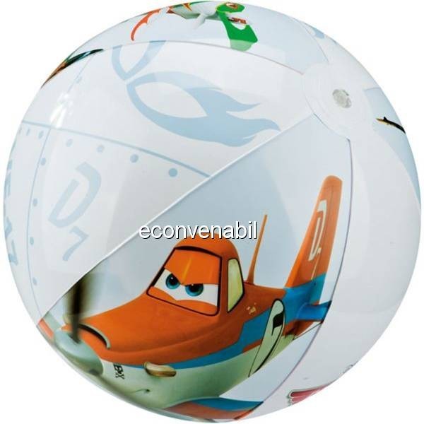 Minge de plaja gonflabila copii Avioane 61cm Intex 58058NP foto mare Minge de plaja gonflabila copii Avioane 61cm Intex 58058NP foto mare