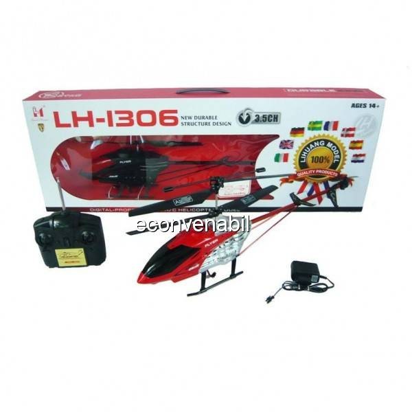 Elicopter cu Gyro 3.5 Canale 60cm Lead Honor LH1306 foto mare Elicopter cu Gyro 3.5 Canale 60cm Lead Honor LH1306 foto mare