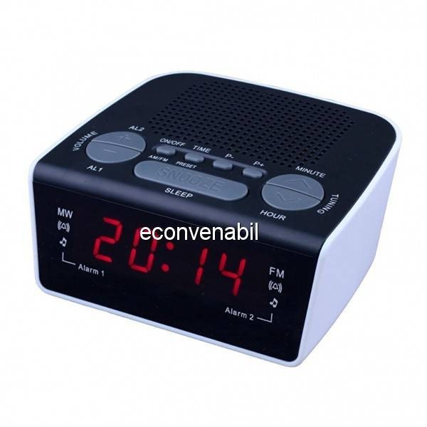Radio Digital cu Ceas Afisaj LED Diverse Culori Happy Sheep CR932 foto mare Radio Digital cu Ceas Afisaj LED Diverse Culori Happy Sheep CR932 foto mare