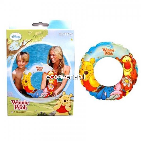Colac inot gonflabil copii Winnie the Pooh Intex 58228NP 51cm foto mare Colac inot gonflabil copii Winnie the Pooh Intex 58228NP 51cm foto mare