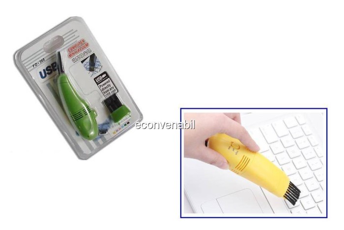 Mini aspirator pentru tastatura conectare usb foto mare Mini aspirator pentru tastatura conectare usb foto mare