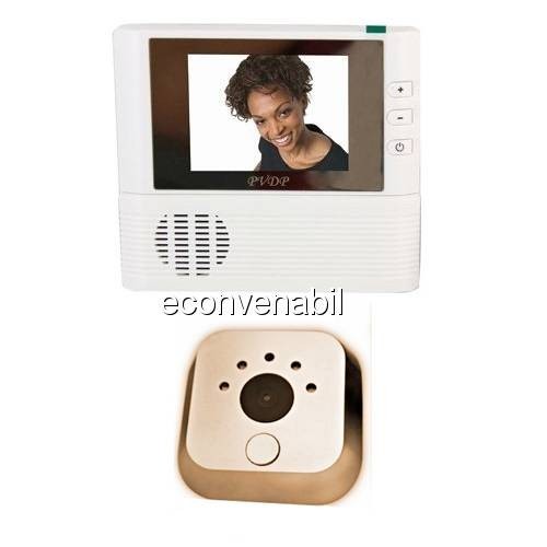 Vizor Usa cu Camera Video, Ecran LCD si Functie de Sonerie foto mare Vizor Usa cu Camera Video, Ecran LCD si Functie de Sonerie foto mare