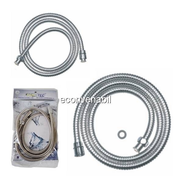 Furtun dus extensibil 1,5m la 2m Sanitec ERTSN8024 foto mare Furtun dus extensibil 1,5m la 2m Sanitec ERTSN8024 foto mare