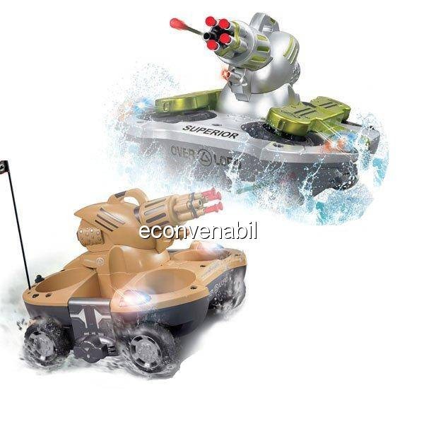 Tanc Amfibiu cu Telecomanda Amphibious Chariot foto mare Tanc Amfibiu cu Telecomanda Amphibious Chariot foto mare