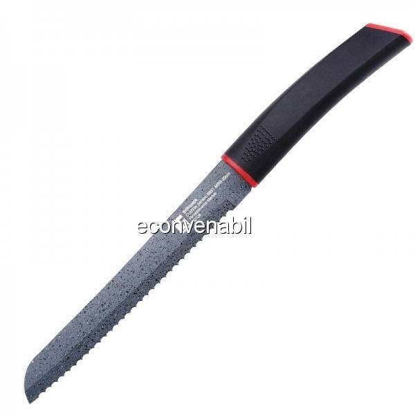 Cutit pentru paine marmorat Bergner BG8831MBB foto mare Cutit pentru paine marmorat Bergner BG8831MBB foto mare