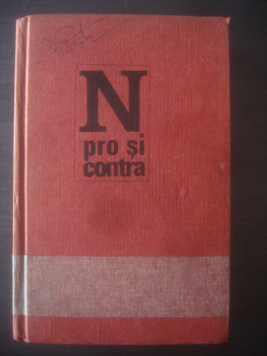 PIETER GEYL - NAPOLEON, PRO ȘI CONTRA (1968, editie cartonata)