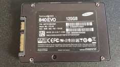 Hdd hard 2,5 SSD Samsung EVO 840 120 gb cu Viteza mare ! PRET BUN foto