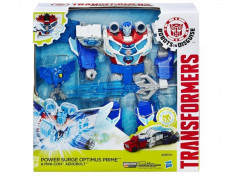 Figurina Transformers Power Surge Optimus Prime foto