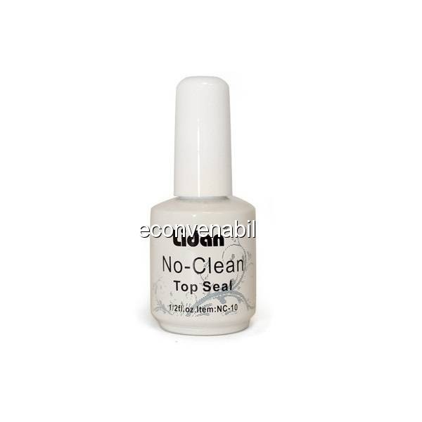 Top Coat UV Oja Semipermanenta Fara Degresare Lidan 14ml foto mare Top Coat UV Oja Semipermanenta Fara Degresare Lidan 14ml foto mare