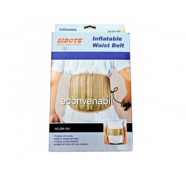 Centura Lombara cu Pompa de Aer Waist Belt Sibote OH104 foto mare Centura Lombara cu Pompa de Aer Waist Belt Sibote OH104 foto mare