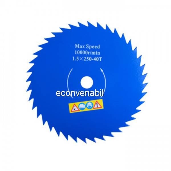 Cutit aparat tuns iarba Stern Austria TD40GGT1 250x1.5mm foto mare Cutit aparat tuns iarba Stern Austria TD40GGT1 250x1.5mm foto mare
