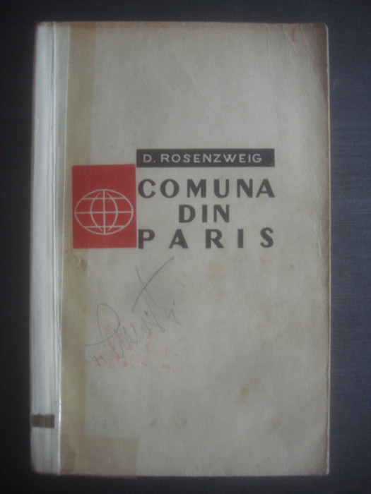 D. ROSENZWEIG - COMUNA DIN PARIS