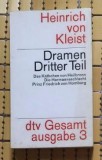 H. von Kleist DRAMEN editie critica in germana