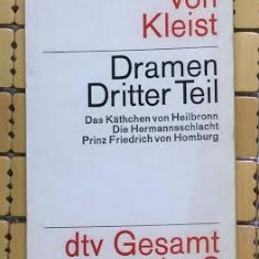 H. von Kleist DRAMEN editie critica in germana