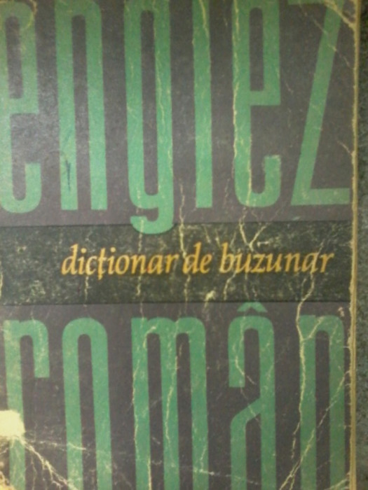 Serban Andronescu - Dictionar de buzunar englez-roman