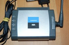 Wireless Printserver Linksys with multifunction printer support WPSM54G V1.1 foto