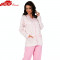 Pijama Dama Cu Nasturi, Model Beauty, Brand Aydogan, Bumbac, Cod 847