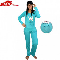 Pijama Dama Maneca/Pantalon Lung, Model Little Cute Bear, Brand Vocal, Cod 164 foto