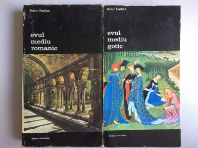 Henri Focillon-Arta Occidentului - Evul Mediu Romantic- Evul Mediu Gotic 2 Vol foto