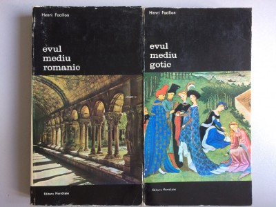 Henri Focillon-Arta Occidentului - Evul Mediu Romantic- Evul Mediu Gotic 2 Vol foto