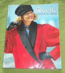 catalog Quelle 1987-1988 (moda retro) foto