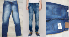 Jeans barbati Pull &amp;amp; Bear blugi Skinny fit / slim / regular 29 30 31 36 38 40 foto