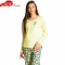 Pijama Dama Din Bumbac Interlock, Vienetta Secret, Model Seek Peace, Cod 595