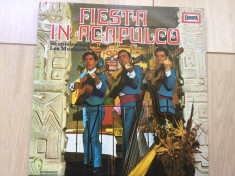 Los muchachos fiesta in acapulco disc vinyl lp muzica latino latin Mariachi 1969 foto