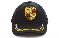 Sapca Porsche neagra foto