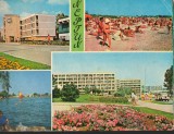 CPI (B8870) CARTE POSTALA - NEPTUN: HOTEL DECEBAL, PLAJA, LACUL, ........, Circulata, Fotografie