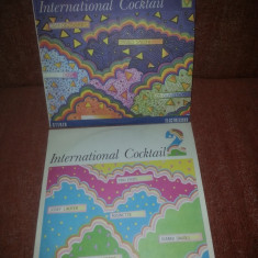 2 LP International Cocktail 1+2 Electrecord 1985 EDE 02861 02862 vinil vinyl