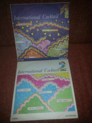 2 LP International Cocktail 1+2 Electrecord 1985 EDE 02861 02862 vinil vinyl foto