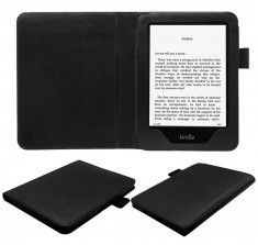 Husa Premium Book Cover pentru ebook Amazon Kindle PaperWhite foto