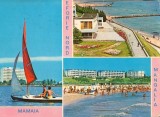 CPI (B8866) CARTE POSTALA - LITORALUL: MAMAIA, EFORIE SUD, MANGALIA