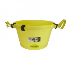 Ghiveci Agatator Green Basics 28 cm Lime foto