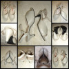 Sandale Dama Elegante Piele Naturala Gri Toc 7cm Usoare, Comode. Sandale de Seara/Ocazii Speciale, Marimea 38