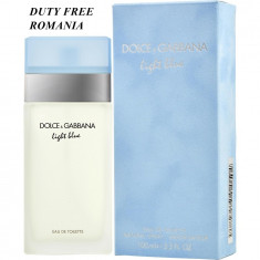 Parfum Original Dolce &amp;amp; Gabbana Light Blue Dama Tester foto