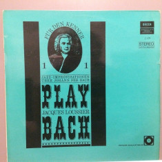 J.LOUSSIER play BACH - Jazz Improvisation (1971/DECCA REC/RFG) - VINIL/Analog/NM