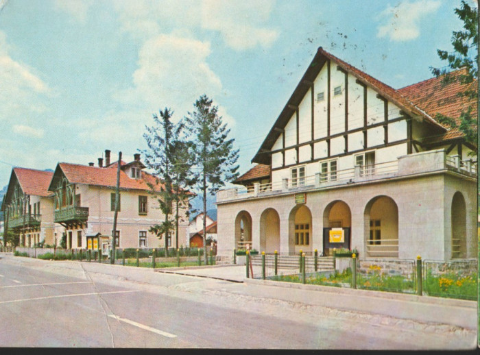 CPI (B8875) CARTE POSTALA - JUD. VALCEA, BREZOI. CASA DE CULTURA