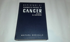 O.COSTACHEL - DEPISTARE SI DIAGNOSTIC PRECOCE IN CANCER foto
