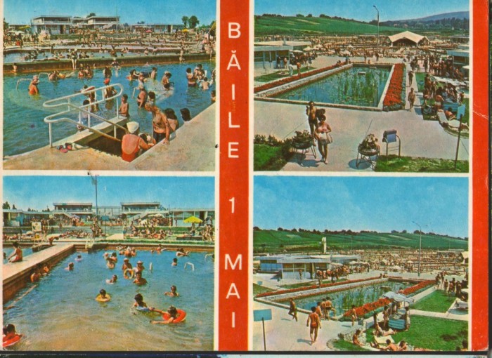 CPI (B8885) CARTE POSTALA - JUD. BIHOR, BAILE 1 MAI