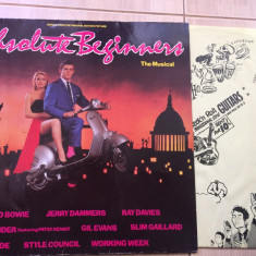 Absolute Beginners disc vinyl lp selectii soundtrack muzica pop d bowie sade VG+